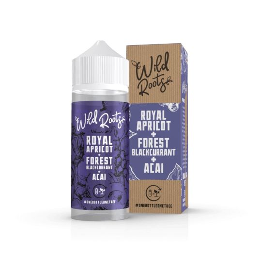 Wild Roots - Royal Apricot - 100/120ml E-liquid (Shortfill)