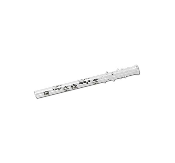 Snow Glass Snorter with Nubs Snow Glass Snorter with Nubs