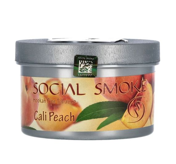 Social Smoke - Cali Peach - 250g - Shisha Tobacco