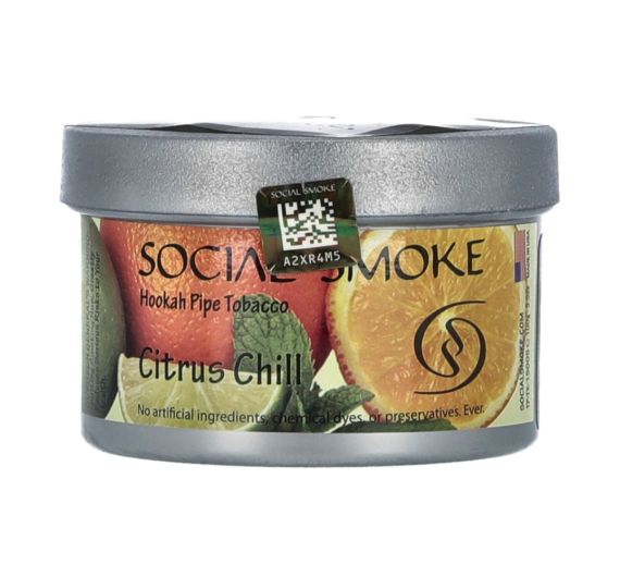 Social Smoke - Citrus Chill - 100 g - Shisha Tobacco