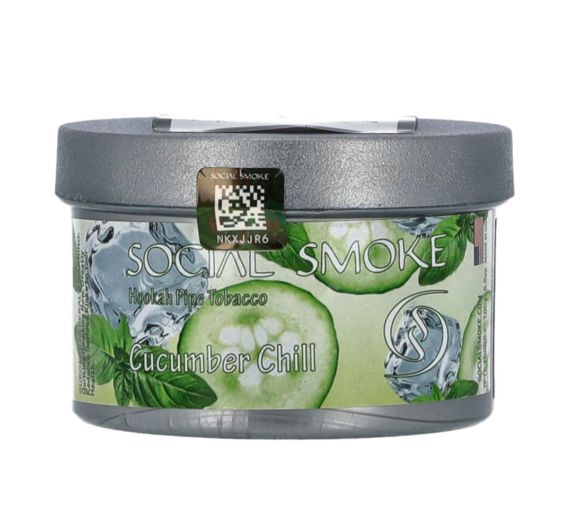 Social Smoke - Cucumber Chill - 100 g - Shisha Tobacco Social Smoke - Cucumber Chill - 100 g - Shisha Tobacco
