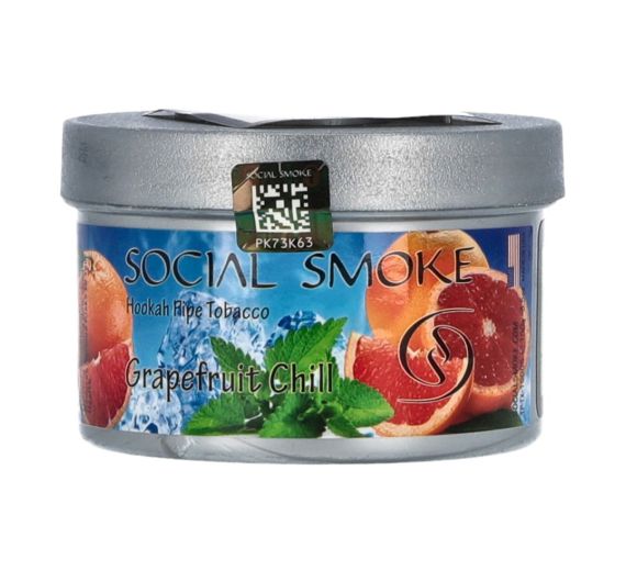 Social Smoke - Grapefruit Chill - 100g - Shisha Tobacco