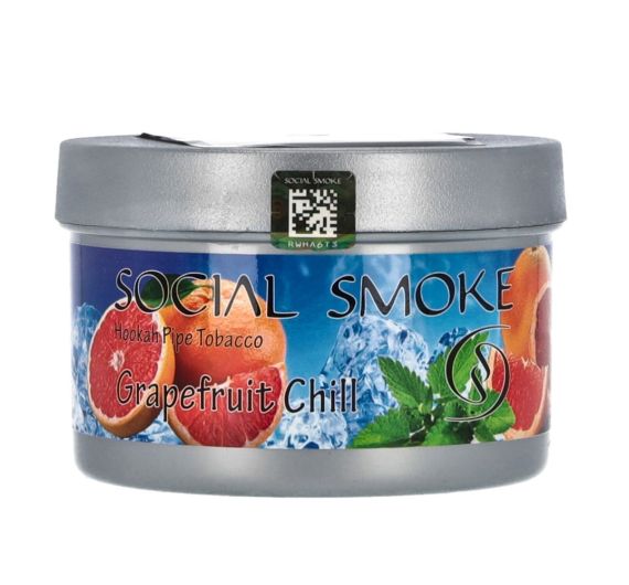 Social Smoke - Grapefruit Chill - 250g - Shisha Tobacco Social Smoke - Grapefruit Chill - 250g - Shisha Tobacco