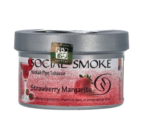 Social Smoke - Strawberry Margarita - 100g - Shisha Tobacco Social Smoke - Strawberry Margarita - 100g - Shisha Tobacco
