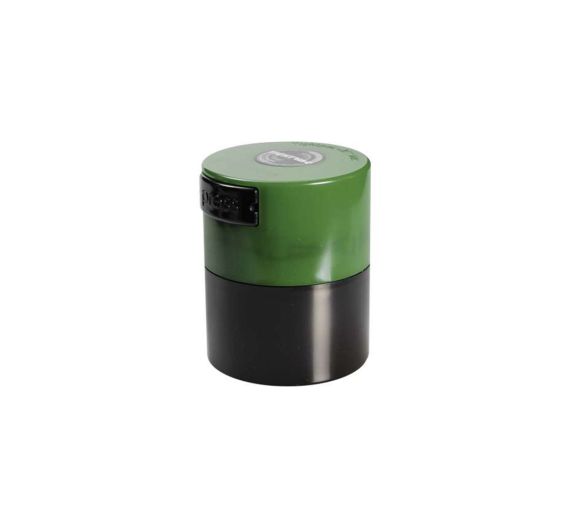 Tightpac - Minivac Vacuum Storage Container 0.12 L/40 g - Black/Green