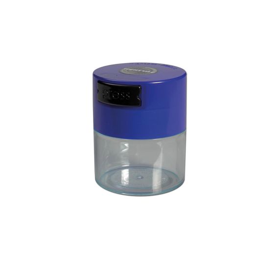 Tightpac - Minivac Vacuum Container 0.12 L/40 g - Clear/Dark Blue
