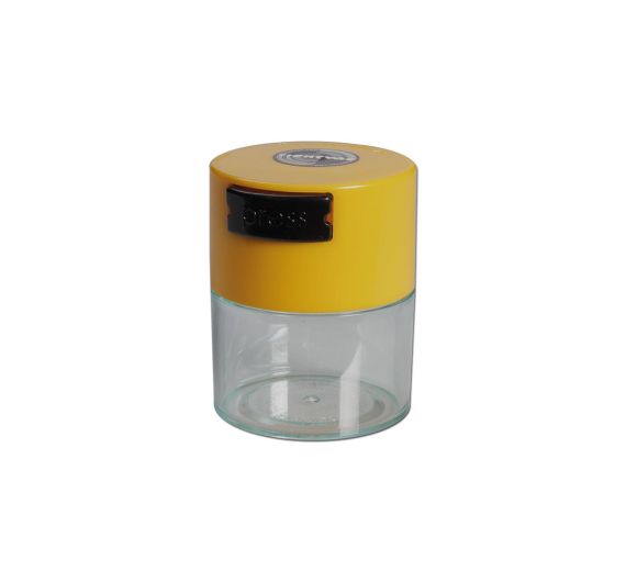 Tightpac - Minivac Vacuum Container 0.12 L/40 g - Clear/Yellow Tightpac - Minivac Vacuum Container 0.12 L/40 g - Clear/Yellow