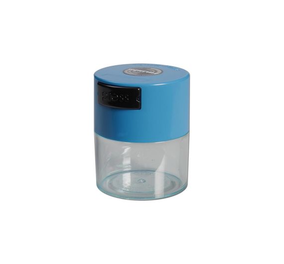 Tightpac - Minivac Vacuum Storage Container 0.12 L/40 g - Transparent/Light Blue Tightpac - Minivac Vacuum Storage Container 0.12 L/40 g - Transparent/Light Blue