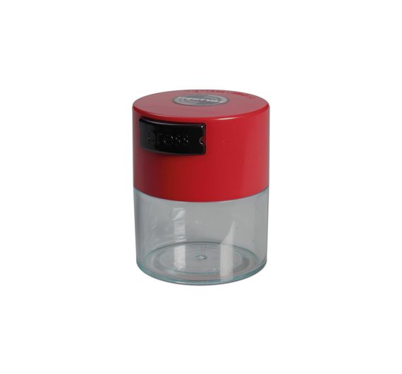Tightpac - Minivac Vacuum Container 0.12 L/40 g - Clear/Red