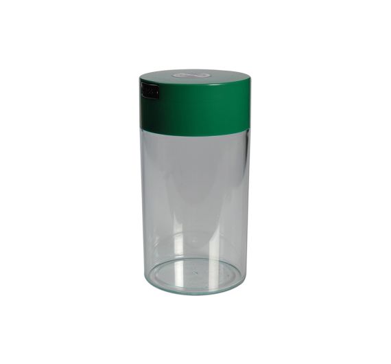 Tightpac - Tightvac Vacuum Storage Container 1.30 L/340 g - Clear/Green Tightpac - Tightvac Vacuum Storage Container 1.30 L/340 g - Clear/Green