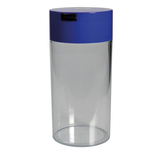 Tightpac - Tightvac Vacuum Storage Container 2.35 L/680 g - Clear/Dark Blue
