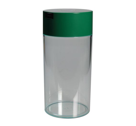 Tightpac - Tightvac Vacuum Storage Container 2.35 L/680 g - Clear/Green Tightpac - Tightvac Vacuum Storage Container 2.35 L/680 g - Clear/Green