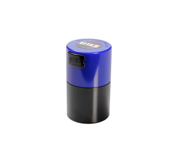 Tightpac - Vitavac Vacuum Container 0.06 L/20 g - Black/Dark Blue Tightpac - Vitavac Vacuum Container 0.06 L/20 g - Black/Dark Blue