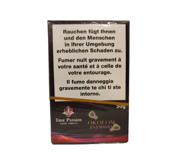 True Passion - Okolom Jojobrry - 50g - Shisha Tobacco True Passion - Okolom Jojobrry - 50g - Shisha Tobacco