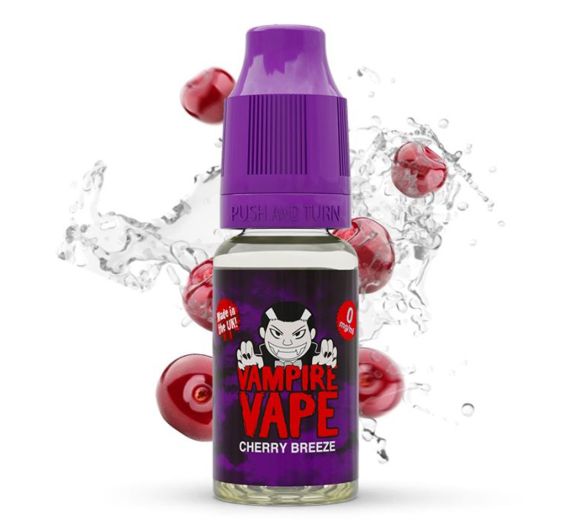 Vampire Vape - Cherry Breeze - 10ml E-liquid Vampire Vape - Cherry Breeze - 10ml E-liquid