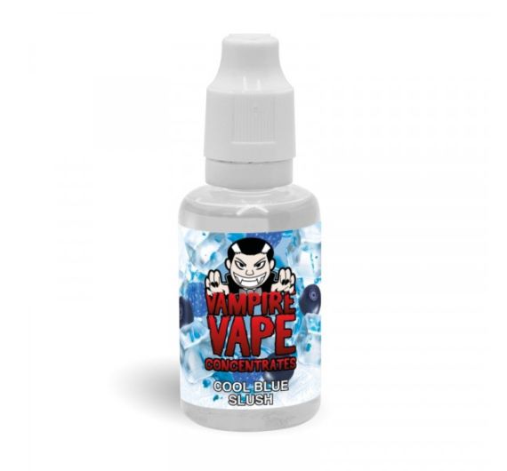 Vampire Vape - Cool Blue Slush - 30ml Flavour Concentrate Vampire Vape - Cool Blue Slush - 30ml Flavour Concentrate