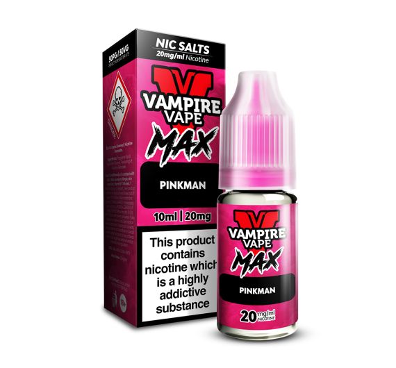 Vampire Vape MAX - Pinkman - 10ml E-liquid (Nic Salt) Vampire Vape MAX - Pinkman - 10ml E-liquid (Nic Salt)