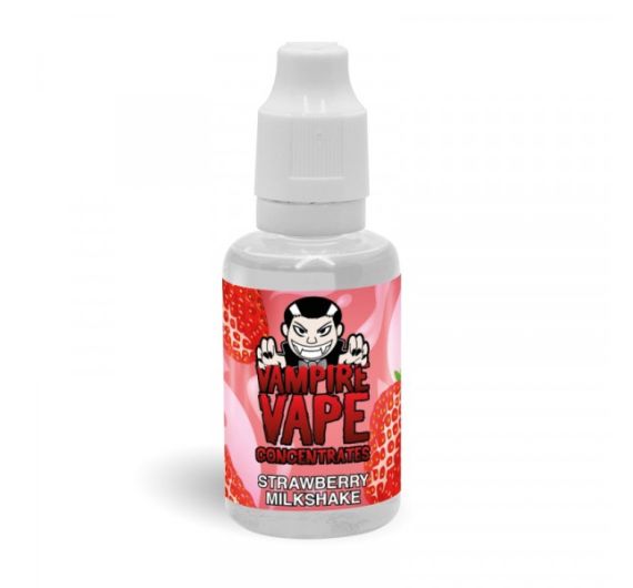 Vampire Vape - Strawberry Milkshake - 30 ml Flavour Concentrate Vampire Vape - Strawberry Milkshake - 30 ml Flavour Concentrate