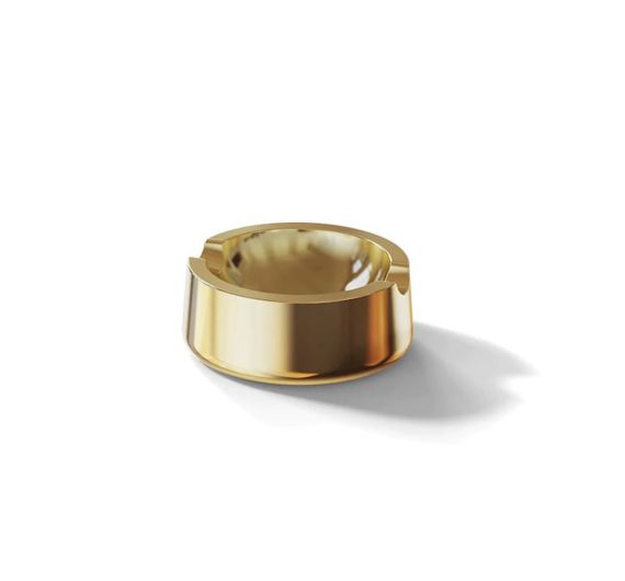 Vessel - Ember - Gold Ashtray