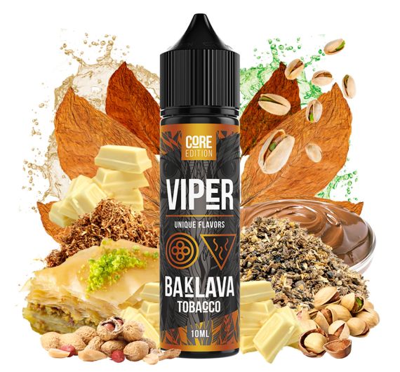 Viper - Baklava Tobacco - 10/60ml Longfill Concentrate