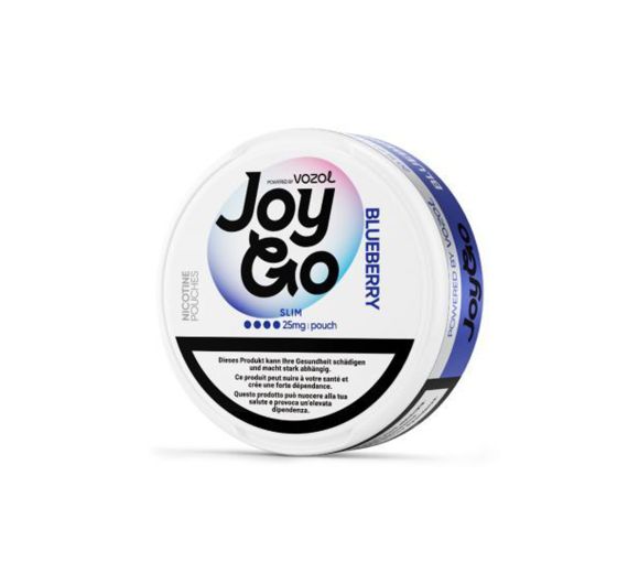 Vozol - JoyGo Nicotine Pouches - 25mg Blueberry Vozol - JoyGo Nicotine Pouches - 25mg Blueberry