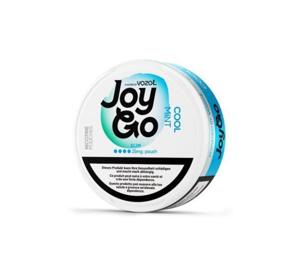 Vozol - JoyGo Nicotine Pouches - 25mg Cool Mint