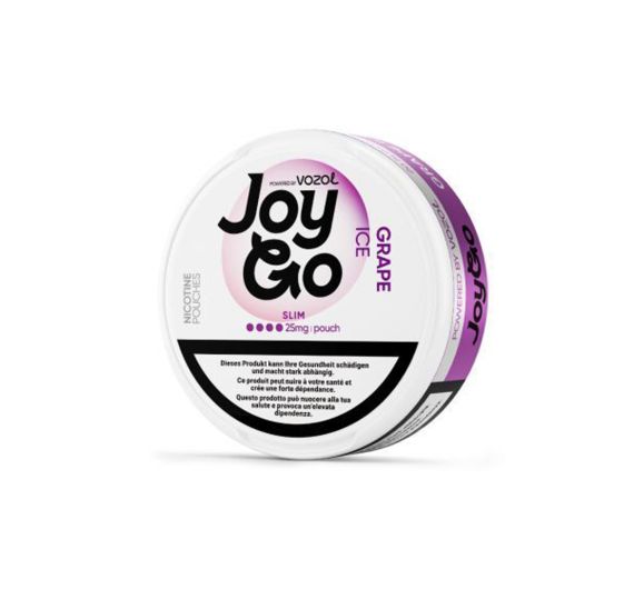 Vozol - JoyGo Nicotine Pouches - 25mg Grape Ice