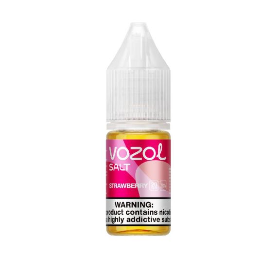 Vozol E-liquids - Strawberry - 10ml Nic Salt E-liquid (20mg) Vozol E-liquids - Strawberry - 10ml Nic Salt E-liquid (20mg)