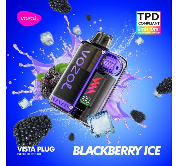 Vozol VISTA Plug Kit - 20mg - Hybrid System Blackberry Ice