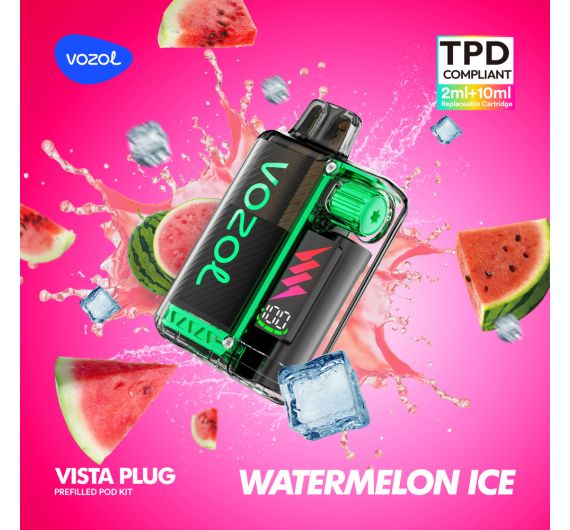 Vozol VISTA Plug Kit - 20mg - Hybrid System Watermelon Ice