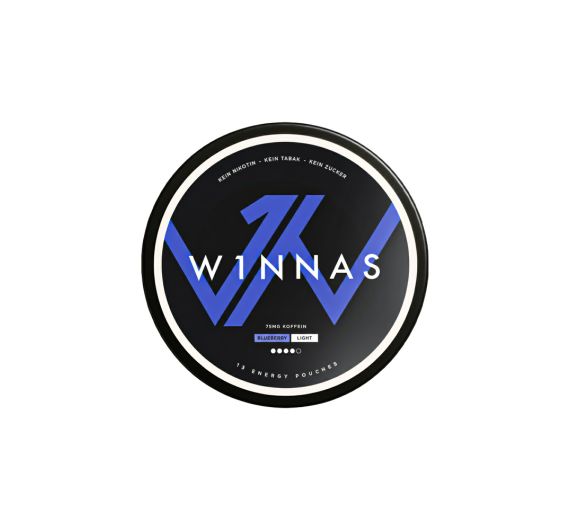 W1nnas Performance Pouches - Blueberry - Light 75 mg W1nnas Performance Pouches - Blueberry - Light 75 mg