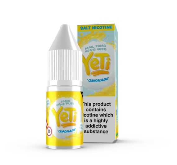 Yeti - Lemonade - 10ml E-liquid (20mg Nic Salt) Yeti - Lemonade - 10ml E-liquid (20mg Nic Salt)