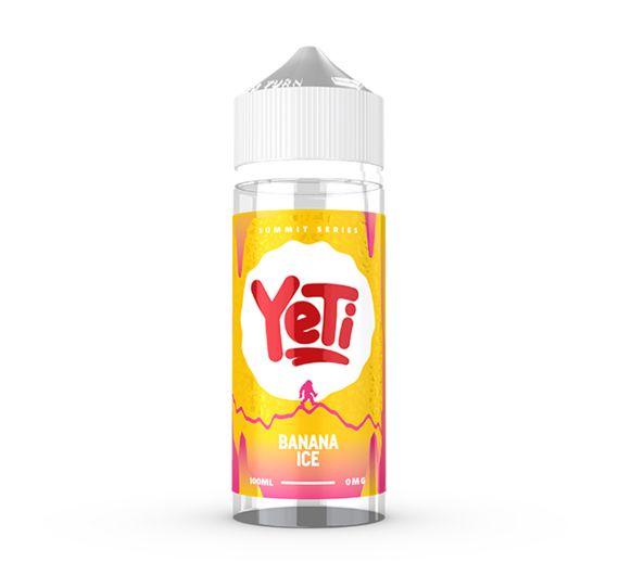 Yeti Summit Series - Banana Ice - 100/120ml Shortfill