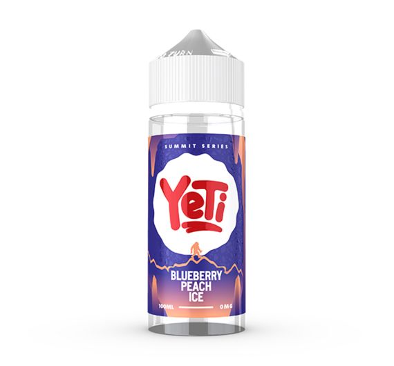 Yeti Summit Series - Blueberry Peach Ice - 100/120ml Shortfill Yeti Summit Series - Blueberry Peach Ice - 100/120ml Shortfill