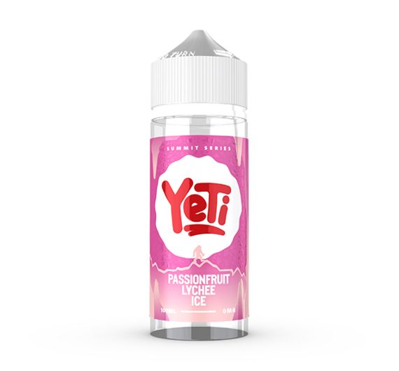Yeti Summit Series - Passion Fruit Lychee Ice - 100/120ml E-liquid (Shortfill)