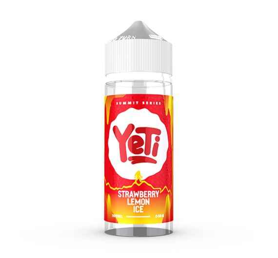 Yeti Summit Series - Strawberry Lemon Ice - 100/120ml Shortfill