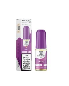 Bar Juice 5000 - Grape - 10ml E-liquid (Nic Salt) Bar Juice 5000 - Grape - 10ml E-liquid (Nic Salt)