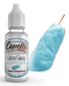 Capella - Blue Raspberry Cotton Candy - 13 ml Flavour Concentrate Capella - Blue Raspberry Cotton Candy - 13 ml Flavour Concentrate