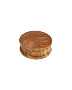 Canamix - 2-Piece Ash Wood Grinder with Metal Pins 2 Canamix - 2-Piece Ash Wood Grinder with Metal Pins 2