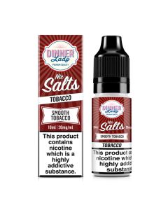 Dinner Lady TOBACCO - Smooth Tobacco - 10ml Nic Salt E-liquid - NEW! Dinner Lady TOBACCO - Smooth Tobacco - 10ml Nic Salt E-liquid - NEW!