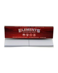 Elements - RED CONNOISSEUR KSS Hemp Rolling Papers with Tips Elements - RED CONNOISSEUR KSS Hemp Rolling Papers with Tips