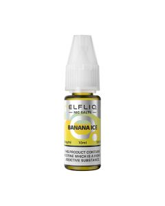 ElfBar Elfliq - Banana Ice - 10ml E-liquid (Nic Salt)