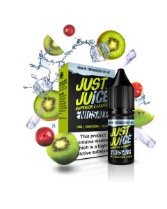 Just Juice - Kiwi & Cranberry on Ice Liquid (Nik-Salz) Just Juice - Kiwi & Cranberry on Ice Liquid (Nik-Salz)