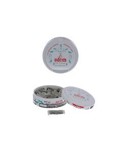 Oden's - Double Mint Extreme White Dry Portion - 20 pouches - Snus Oden's - Double Mint Extreme White Dry Portion - 20 pouches - Snus