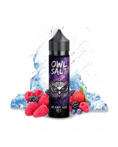 OWL Salt - Berry Mix Ice - 10/60ml Longfill Concentrate OWL Salt - Berry Mix Ice - 10/60ml Longfill Concentrate