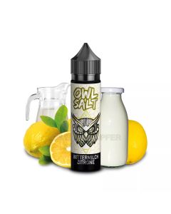 OWL Salt - Lemon Buttermilk - 10/60ml Longfill Concentrate