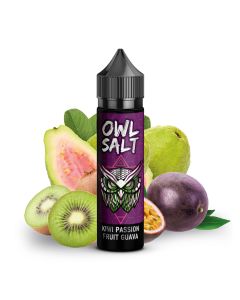 OWL Salt - Kiwi, Passion Fruit & Guava - 10/60ml Longfill Concentrate