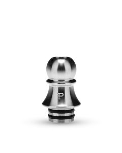 KIZOKU Chess Pawn Silver Drip Tip KIZOKU Chess Pawn Silver Drip Tip