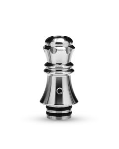 KIZOKU Chess Queen Silver Drip Tip KIZOKU Chess Queen Silver Drip Tip