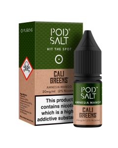 Pod Salt Fusion - Amnesia Mango - 10ml Nic Salt E-liquid (20mg) Pod Salt Fusion - Amnesia Mango - 10ml Nic Salt E-liquid (20mg)